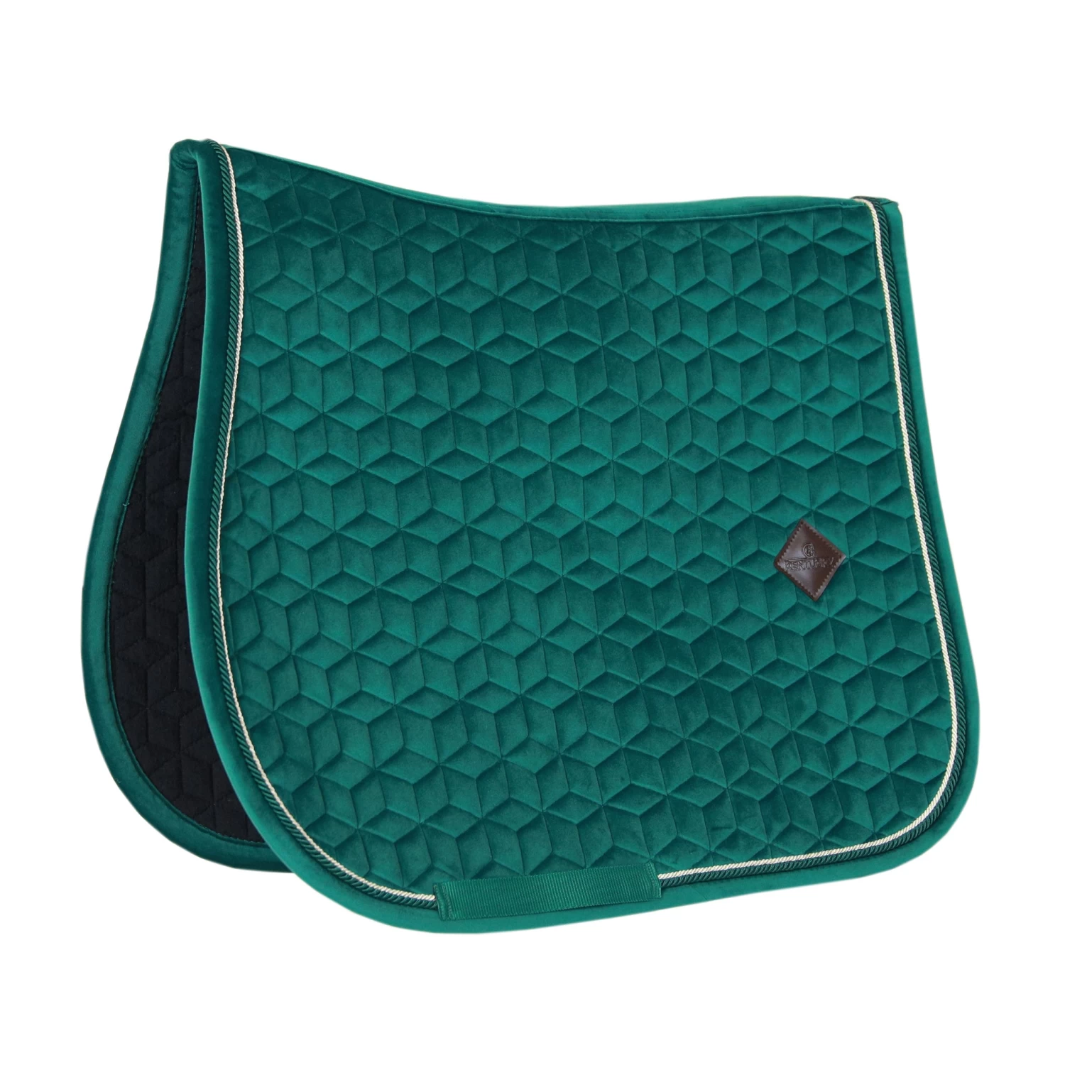 Kentucky Velvet Jump Saddle Pad Dark Green