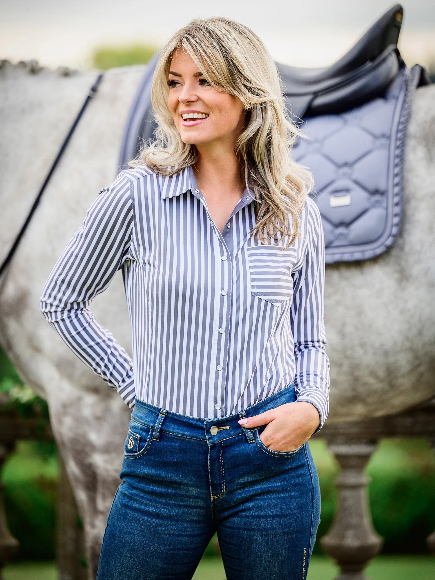 PS Of Sweden Cassidy Magic Shirt Grey