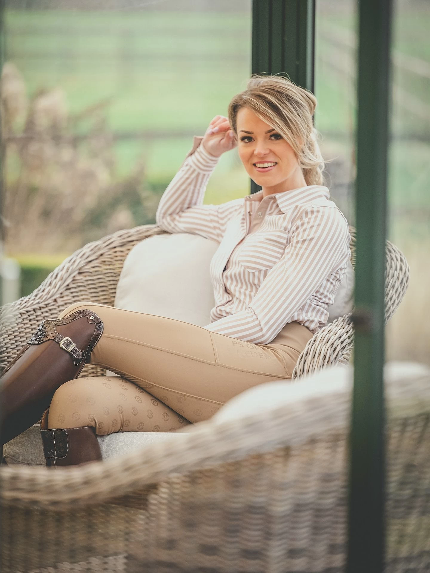 PS Of Sweden Brooklyn 2.0 Breeches Beige - Image 3