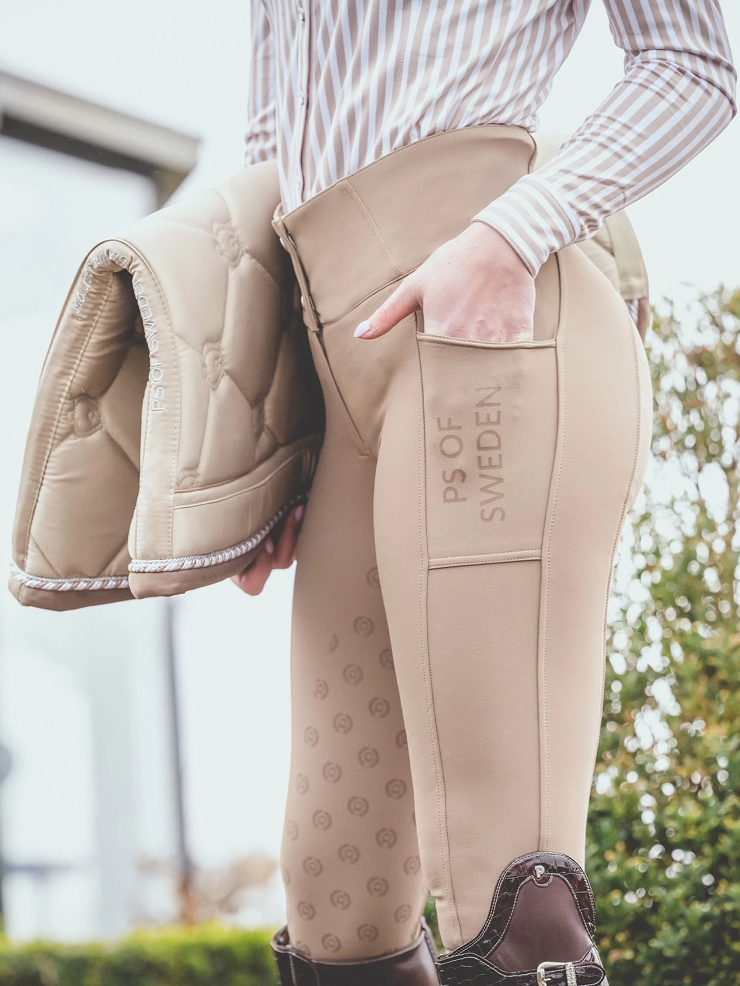 PS Of Sweden Brooklyn 2.0 Breeches Beige - Image 2