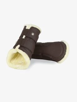 PS Of Sweden Fleece Brushing Boots Coffee (set Of 4)