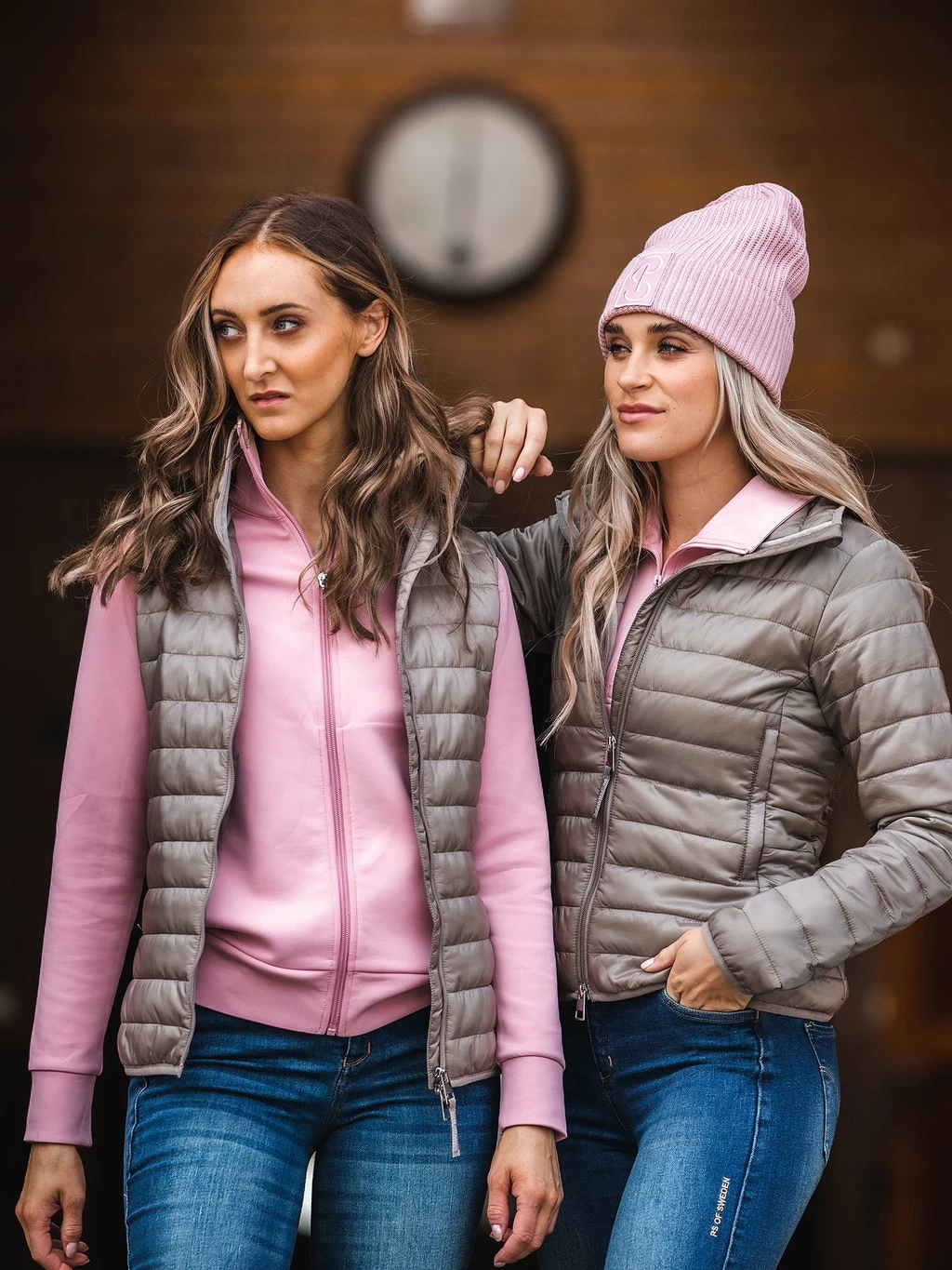 PS Of Sweden Cervinia Vest Latte - Image 2