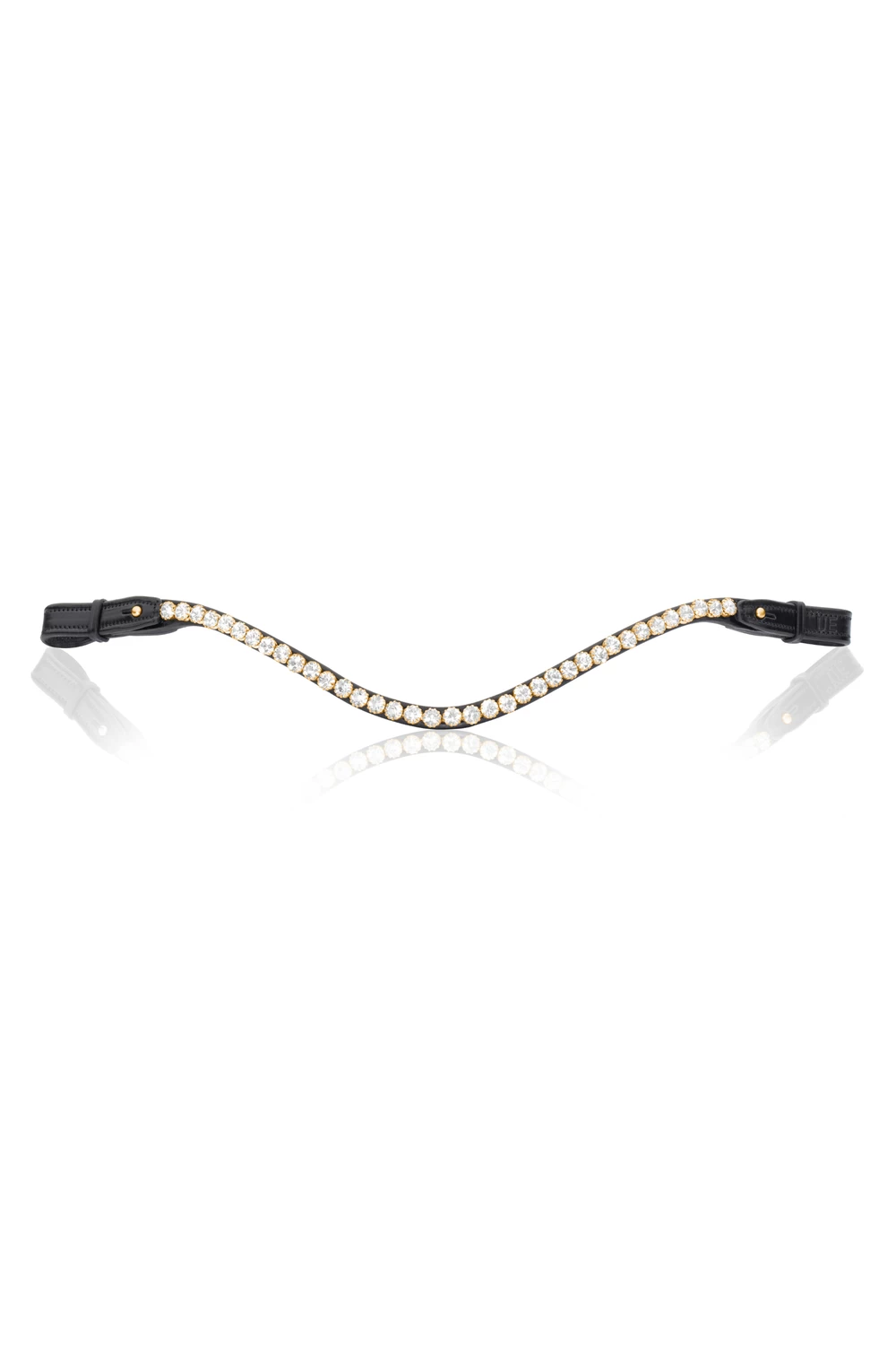 Utzon Equestrian Elegant Browband Clear