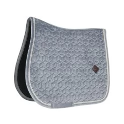Kentucky Velvet Jump Saddle Pad Grey