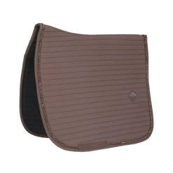 Kentucky Pearls Dressage Saddle Pad Brown