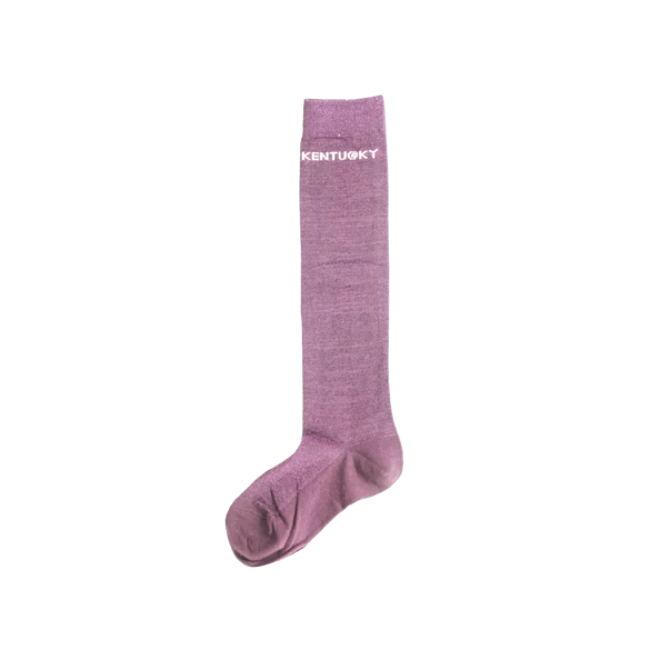 Kentucky Glitter Socks Soft Rose