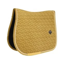 Kentucky Velvet Jump Saddle Pad Mustard