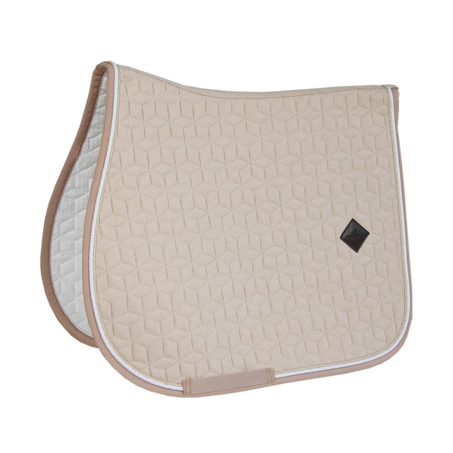 Kentucky Wool Jump Saddle Pad Beige