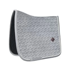 Kentucky Velvet Dressage Saddle Pad Grey