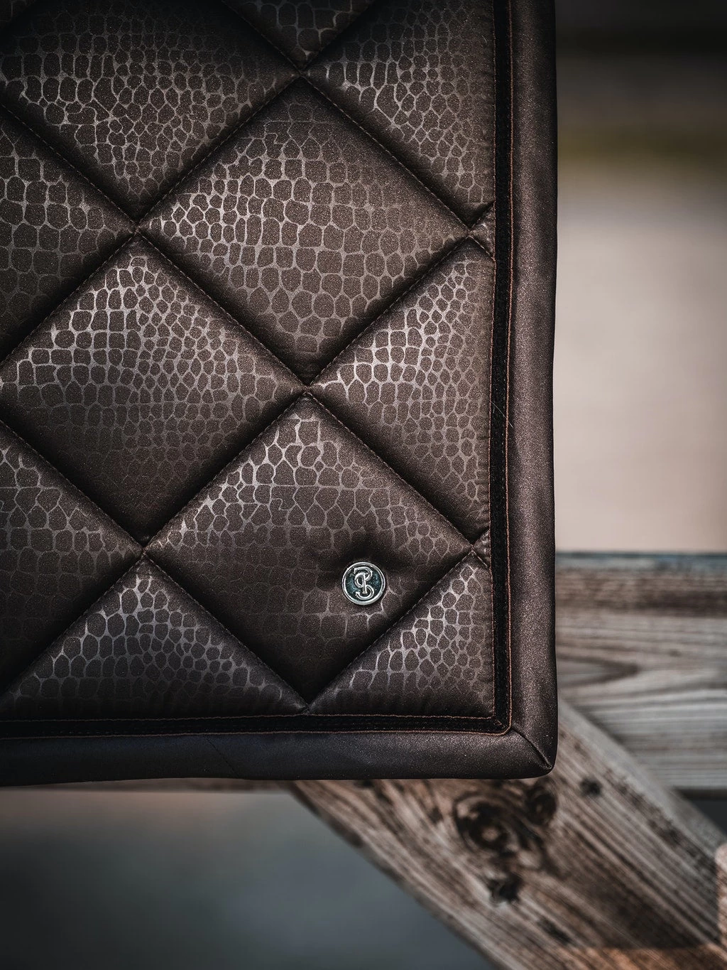 PS Of Sweden Mamba Dressage Saddle Pad Coffee - Image 3