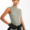 Aztec Diamond Sleeveless Base Layer Khaki
