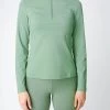 PS Of Sweden Adele Long Sleeve Base Layer Khaki Green