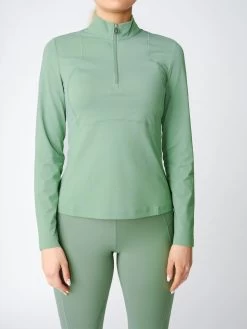 PS Of Sweden Adele Long Sleeve Base Layer Khaki Green