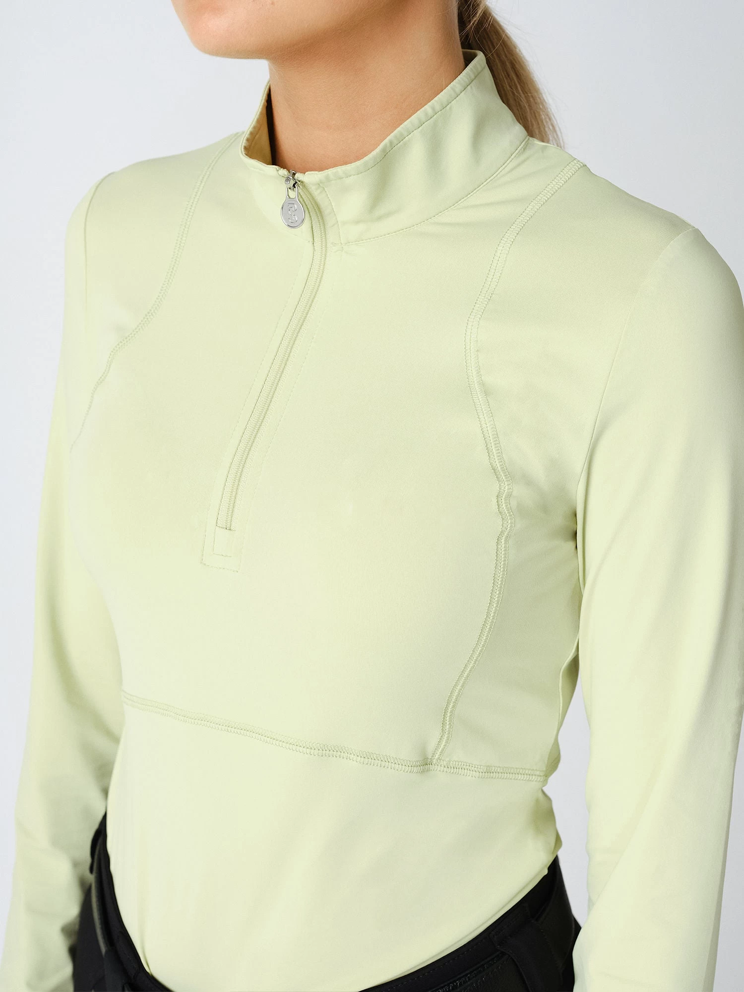 PS Of Sweden Adele Long Sleeve Base Layer Seed Green - Image 2