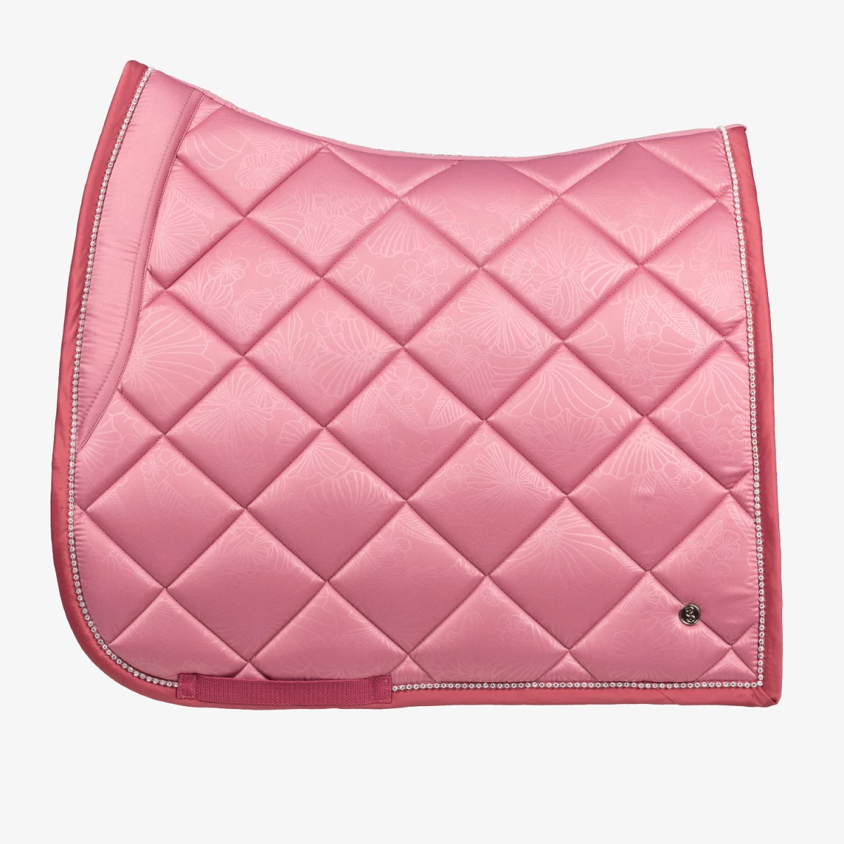 PS Of Sweden Floret Dressage Saddle Pad Faded Rose
