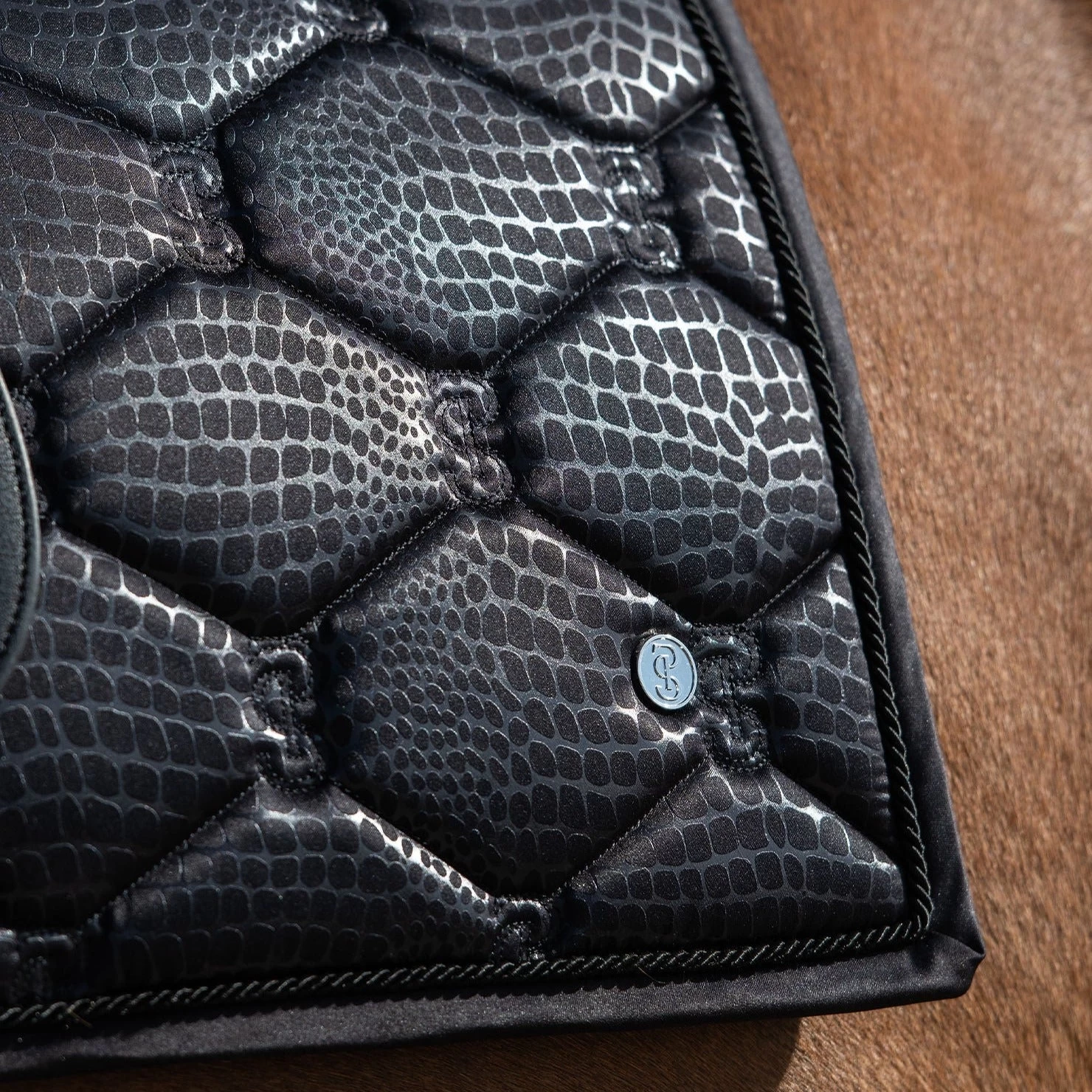 PS Of Sweden Desert Dressage Saddle Pad Black - Image 2