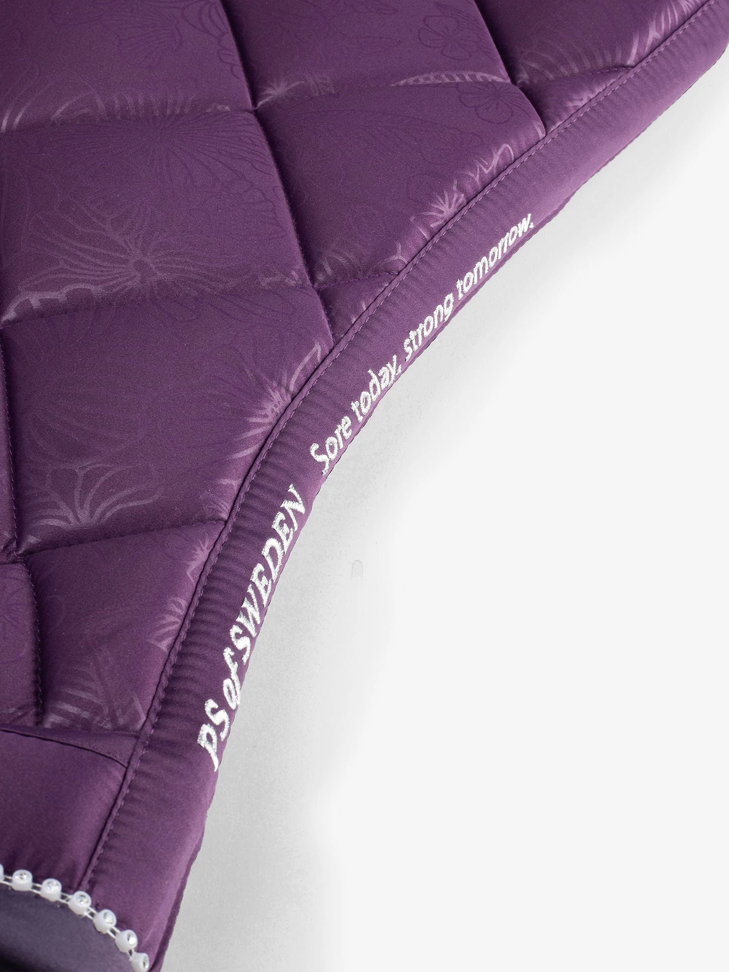 PS Of Sweden Floret Jump Saddle Pad Hortensia - Image 3