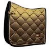 Equestrian Stockholm Dressage Saddle Pad Golden Brass