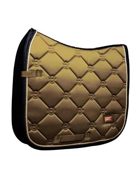 Equestrian Stockholm Dressage Saddle Pad Golden Brass - Image 2