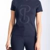 PS Of Sweden Signe Cotton T-Shirt Navy