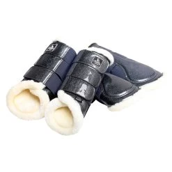 SD Design Hollywood Glamorous Fleece Brushing Boots Dark Shadow