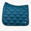 PS Of Sweden Ruffle Dressage Saddle Pad Petrol Blue