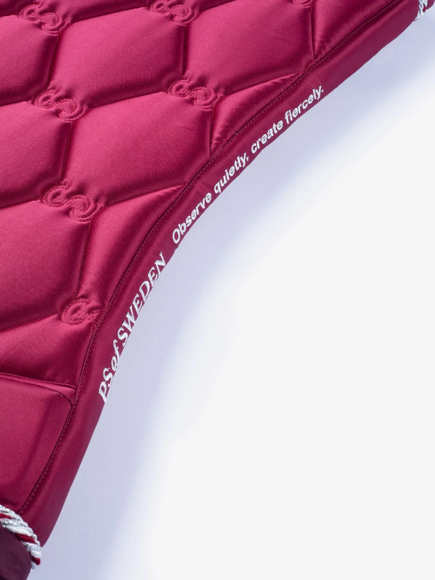 PS Of Sweden Signature Dressage Saddle Pad Ruby Wine - Image 2