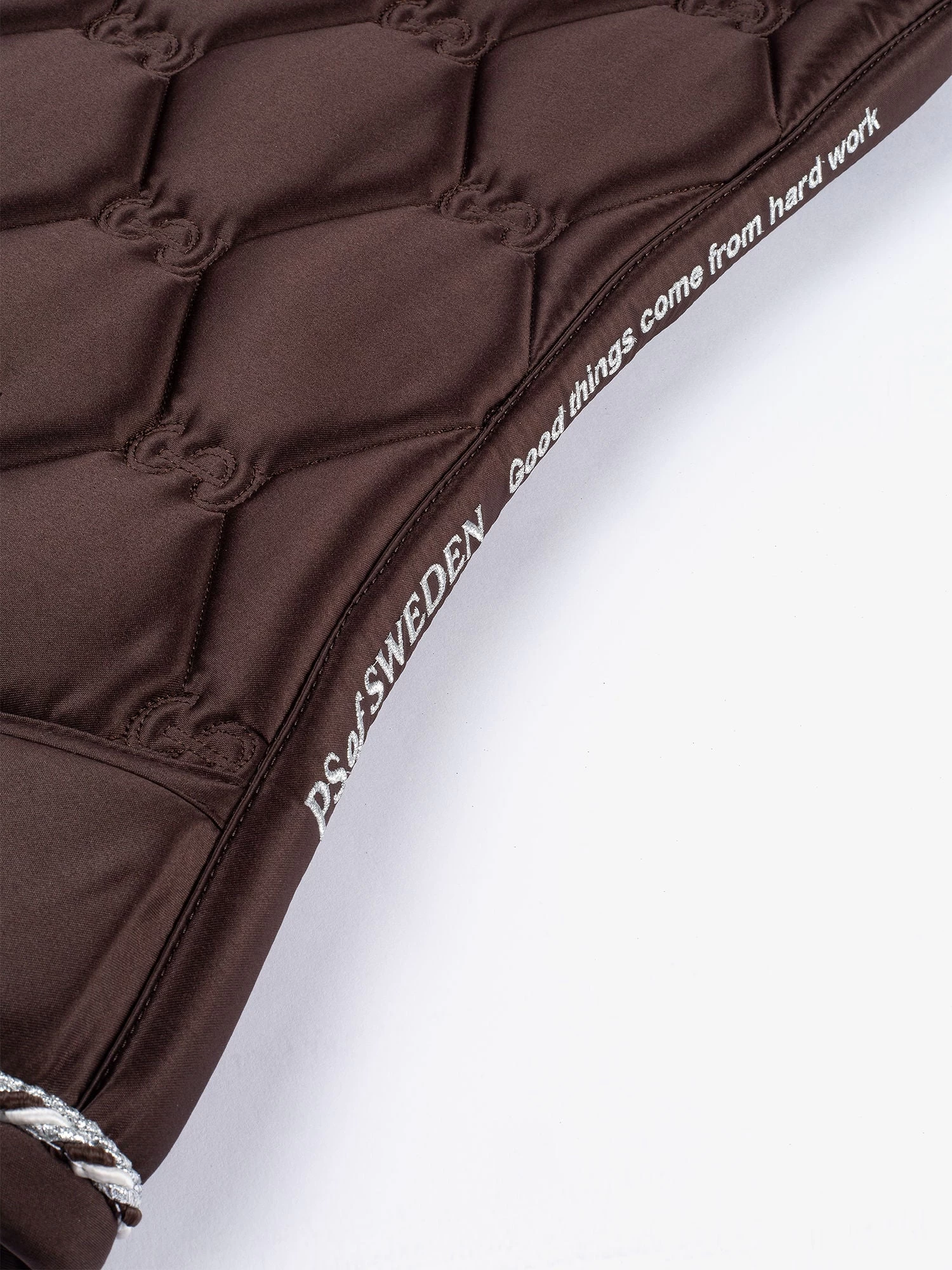 PS Of Sweden Signature Dressage Saddle Pad Coffee - Image 3