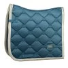 Equestrian Stockholm Dressage Saddle Pad Stone Blue