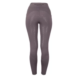 Equestrian Stockholm Movement Dressage Riding Tights Amaranth