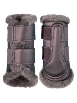 Equestrian Stockholm Brushing Boots Amaranth