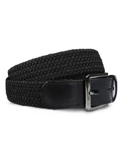 Equestrian Stockholm Daily Braided Belt Black Edition / Navy