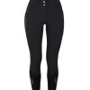 Equestrian Stockholm Elite Dressage Breeches Black