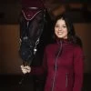 Equestrian Stockholm Fleece Jacket Bordeaux