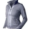 Equestrian Stockholm Fleece Jacket Crystal Grey