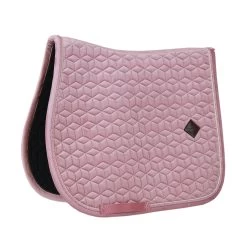 Kentucky Velvet Jump Saddle Pad Old Rose