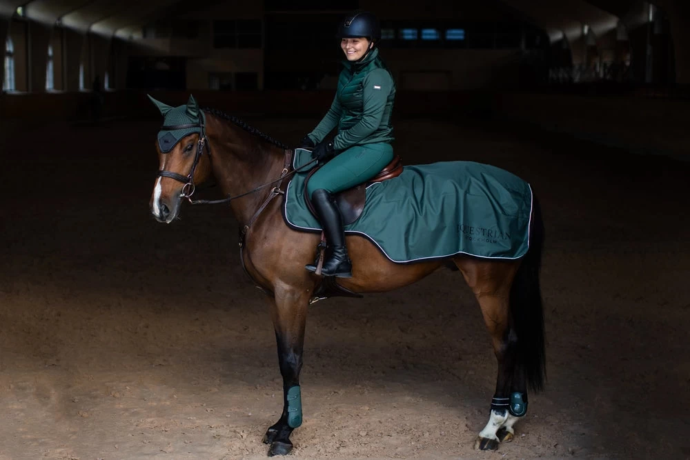 Equestrian Stockholm Anatomic Fetlock Boots Sycamore Green - Image 3