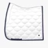 PS Of Sweden Signature Dressage Saddle Pad White/Navy