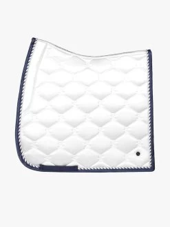 PS Of Sweden Signature Dressage Saddle Pad White/Navy