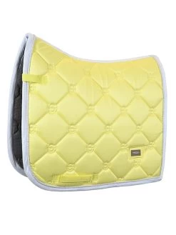 Equestrian Stockholm Dressage Saddle Pad Soft Lemon