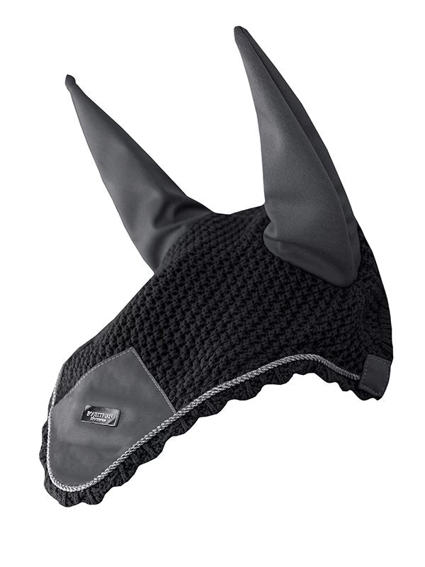 Equestrian Stockholm Ear Bonnet Silver Cloud No Boundaries