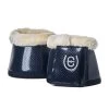 Equestrian Stockholm Fleece Bell Boots Navy