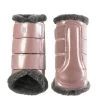 Equestrian Stockholm Fleece Brushing Boots Pink