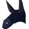 Equestrian Stockholm Ear Bonnet Navy Silver