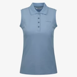 LeMieux Sleeveless Polo Shirt Denim