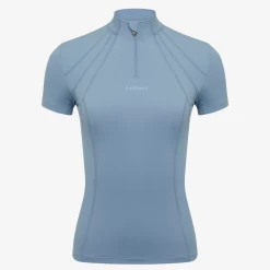 LeMieux Mia Mesh Short Sleeve Base Layer Denim