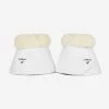LeMieux Fleece Over Reach Boots White/Natural