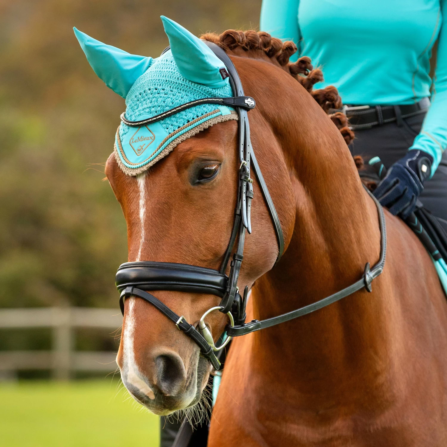 LeMieux Classic Ear Bonnet Azure