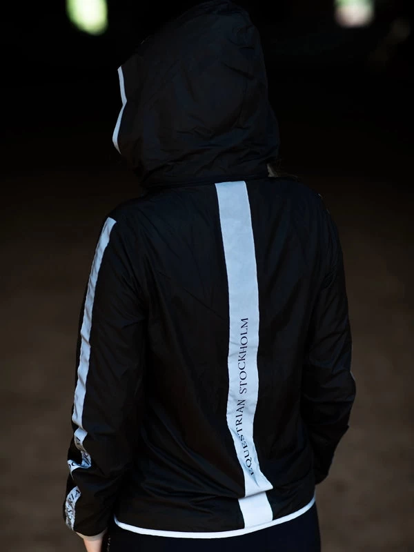 Equestrian Stockholm Reflective Jacket Luminous Black - Image 5