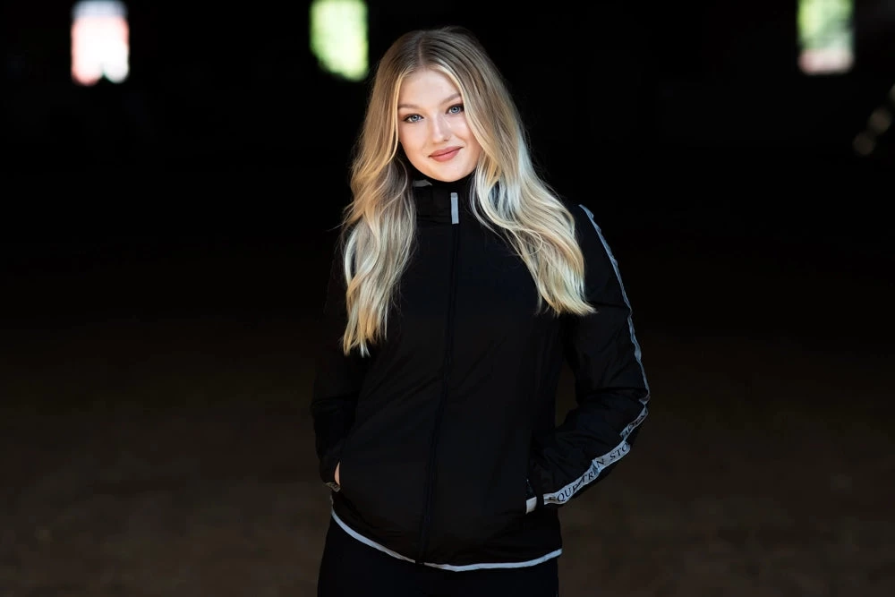 Equestrian Stockholm Reflective Jacket Luminous Black